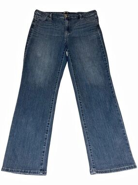 Buffalo Boot Cut Jeans Blue Waist 14/32 Like New